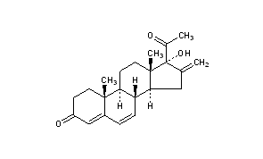 17-Hydroxy-16-methylene-Delta6-progesterone