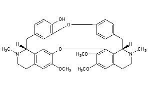 Oxyacanthine