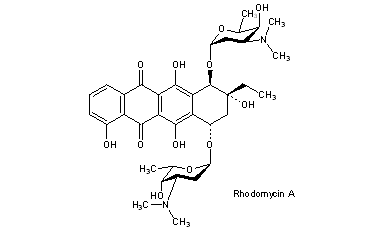Rhodomycins