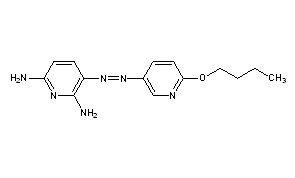 2,6-Diamino-2'-butyloxy-3,5'-azopyridine