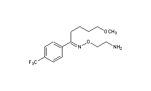 Fluvoxamine 100 mg formula image