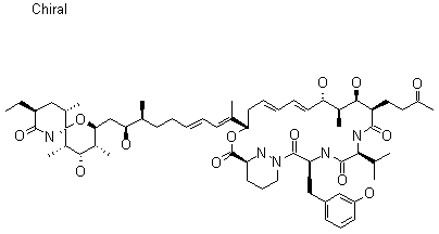【药物名称】sanglifehrin a 化学结构式(chemical structure)